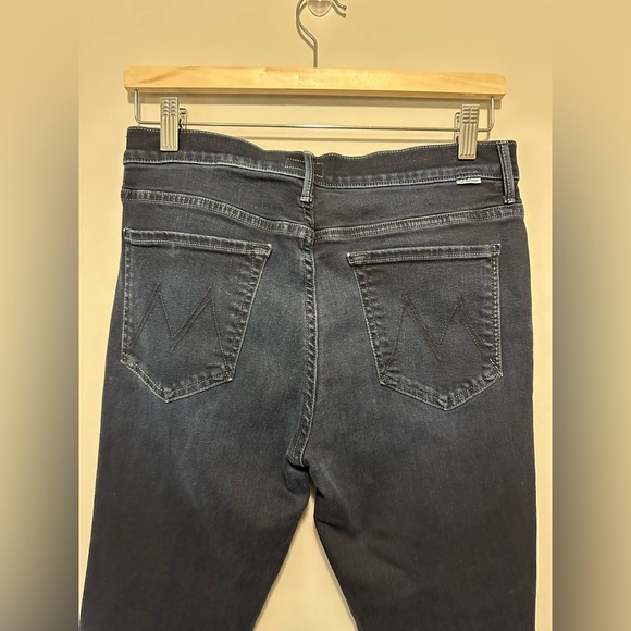 MOTHER The Stunner Zip Two Step Fray Last Call Wash Women's Size 30 - Picture 5 of 12